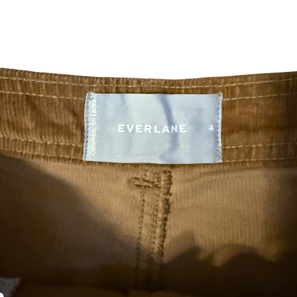 Everlane Corduroy Wide Leg Brown Pants Size 4 - Picture 5 of 5